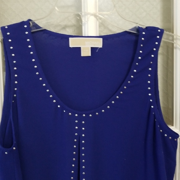 Michaels Kors sleeveless Top size PM *C9 - Picture 3 of 6